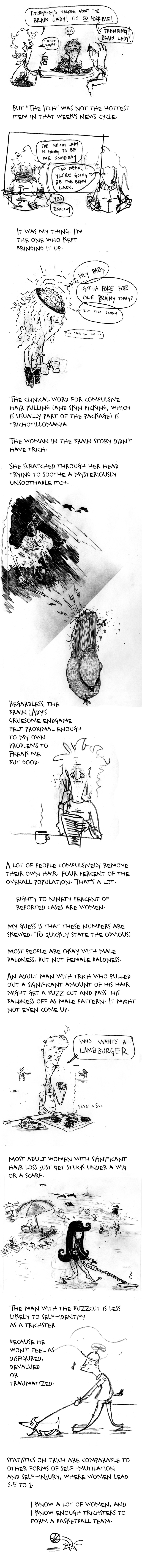 Illustration for article titled Some Notes on Compulsive Hair Pulling